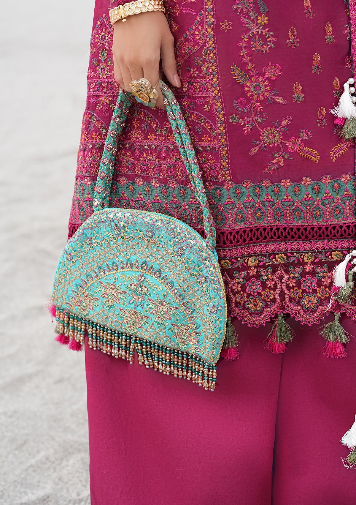 LAWN '25 - VOL. 1 - AQUA SILK BAG