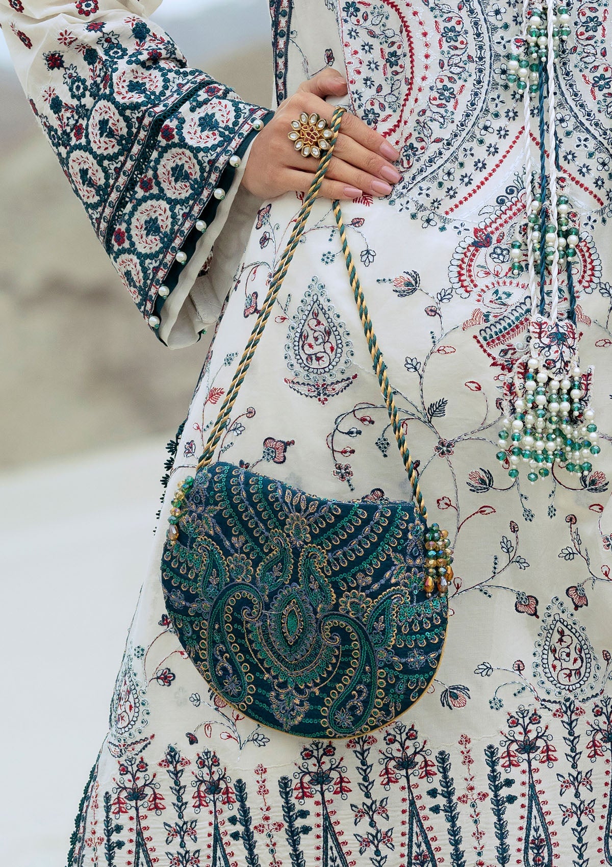 LAWN '25 - VOL. 1 - TEAL SILK BAG