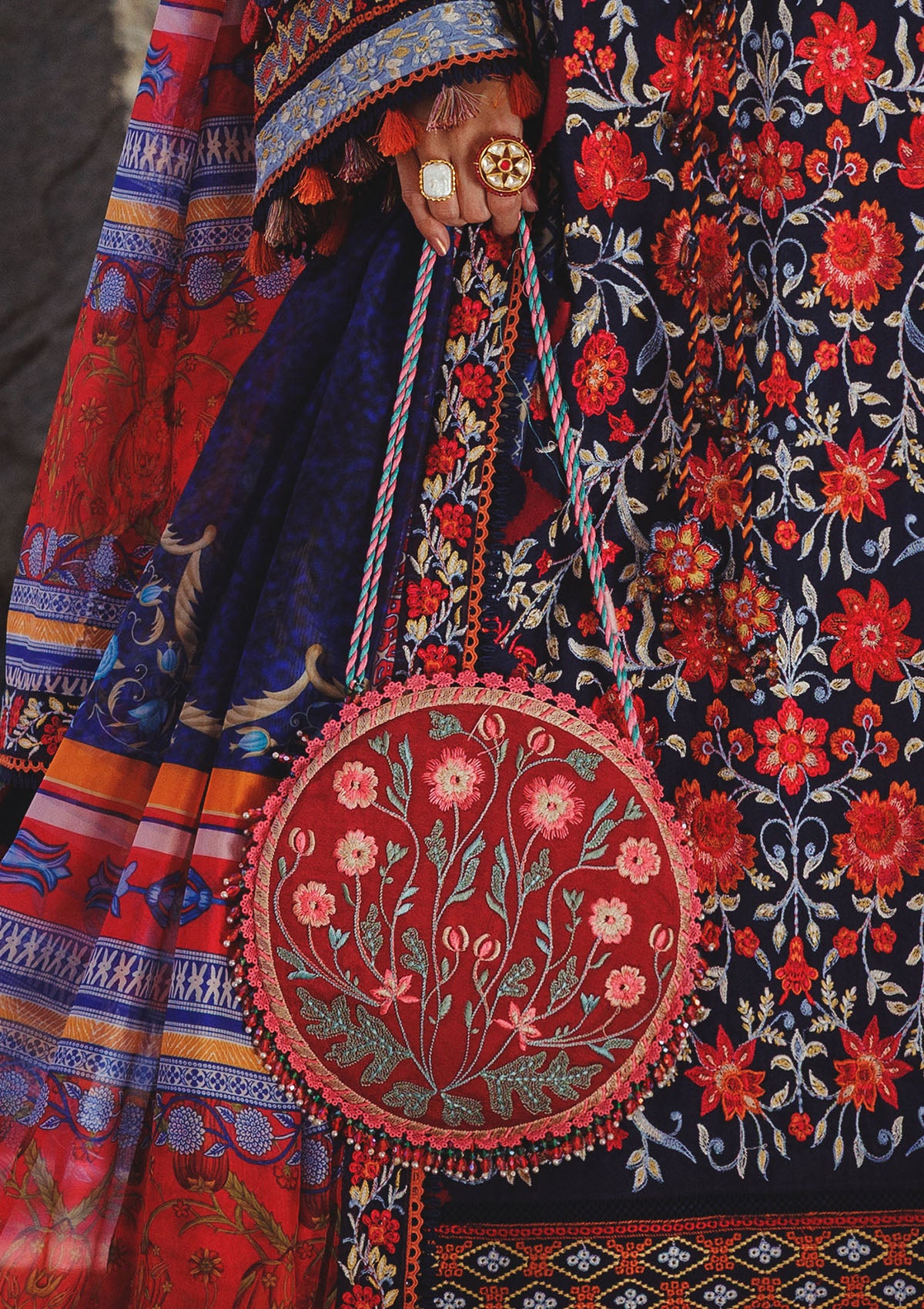 LAWN '26 - VOL. 1 - MAROON SILK BAG