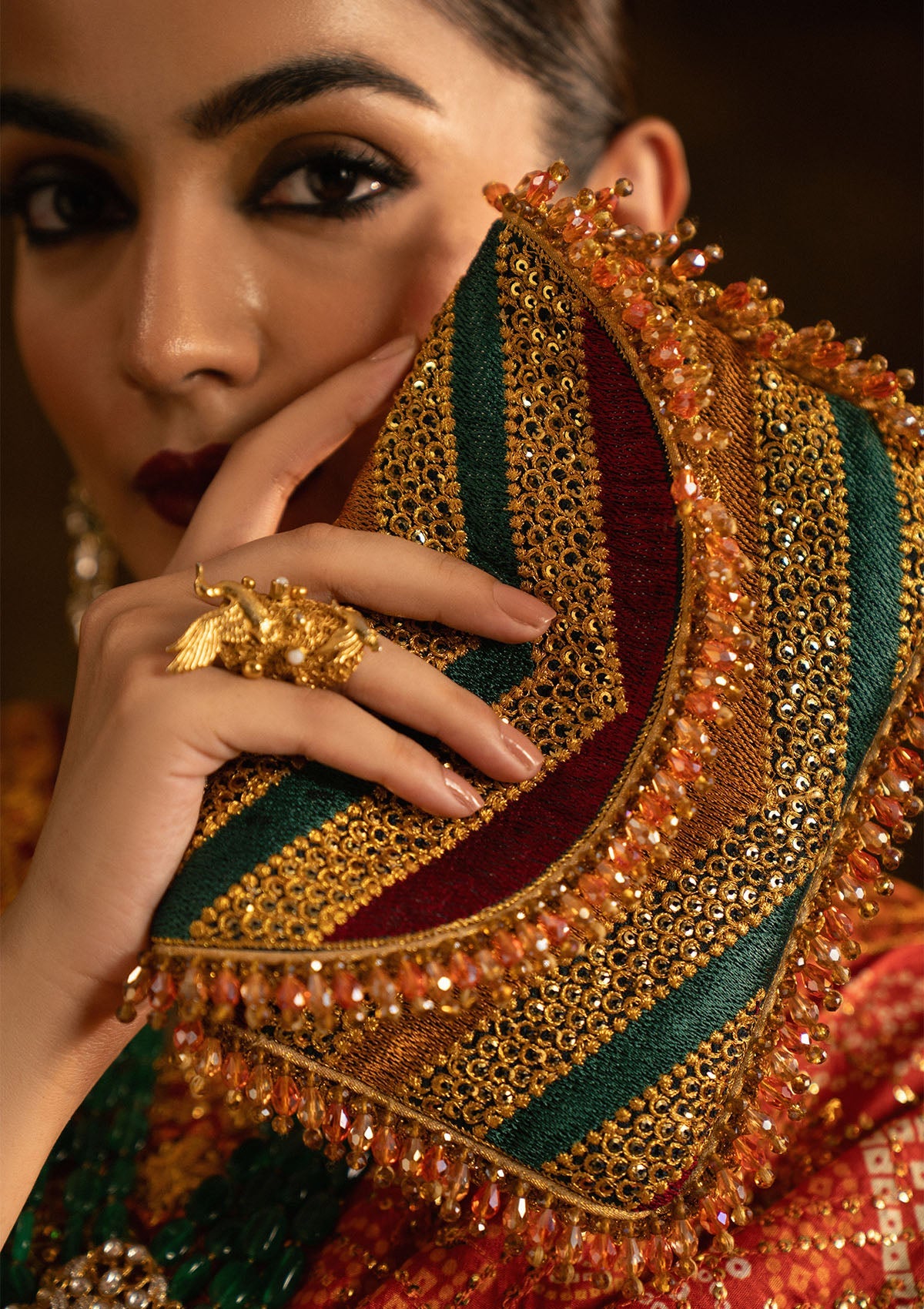 SARI EDIT '25 - MULTI CHATTA PATTI ENVELOPE BAG