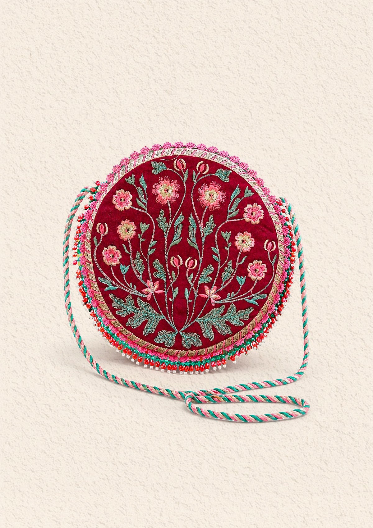 Bag - Maroon Silk LWA26