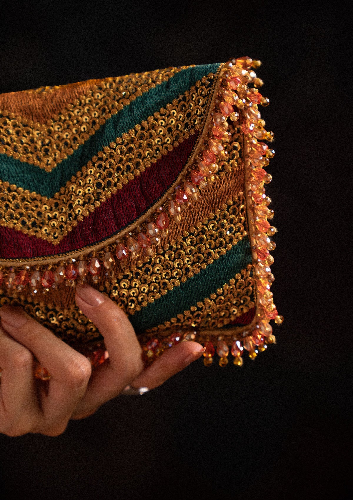 SARI EDIT '25 - MULTI CHATTA PATTI ENVELOPE BAG