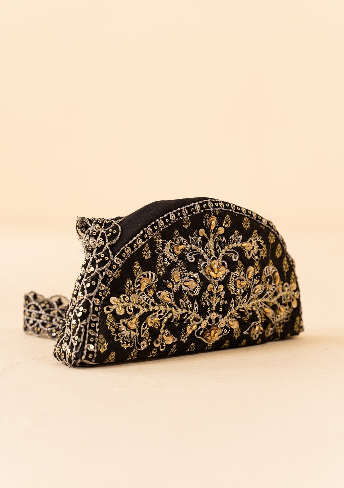 WEDDING FESTIVE ’23 VOL. 2 - BLACK JAMAWAAR BAG