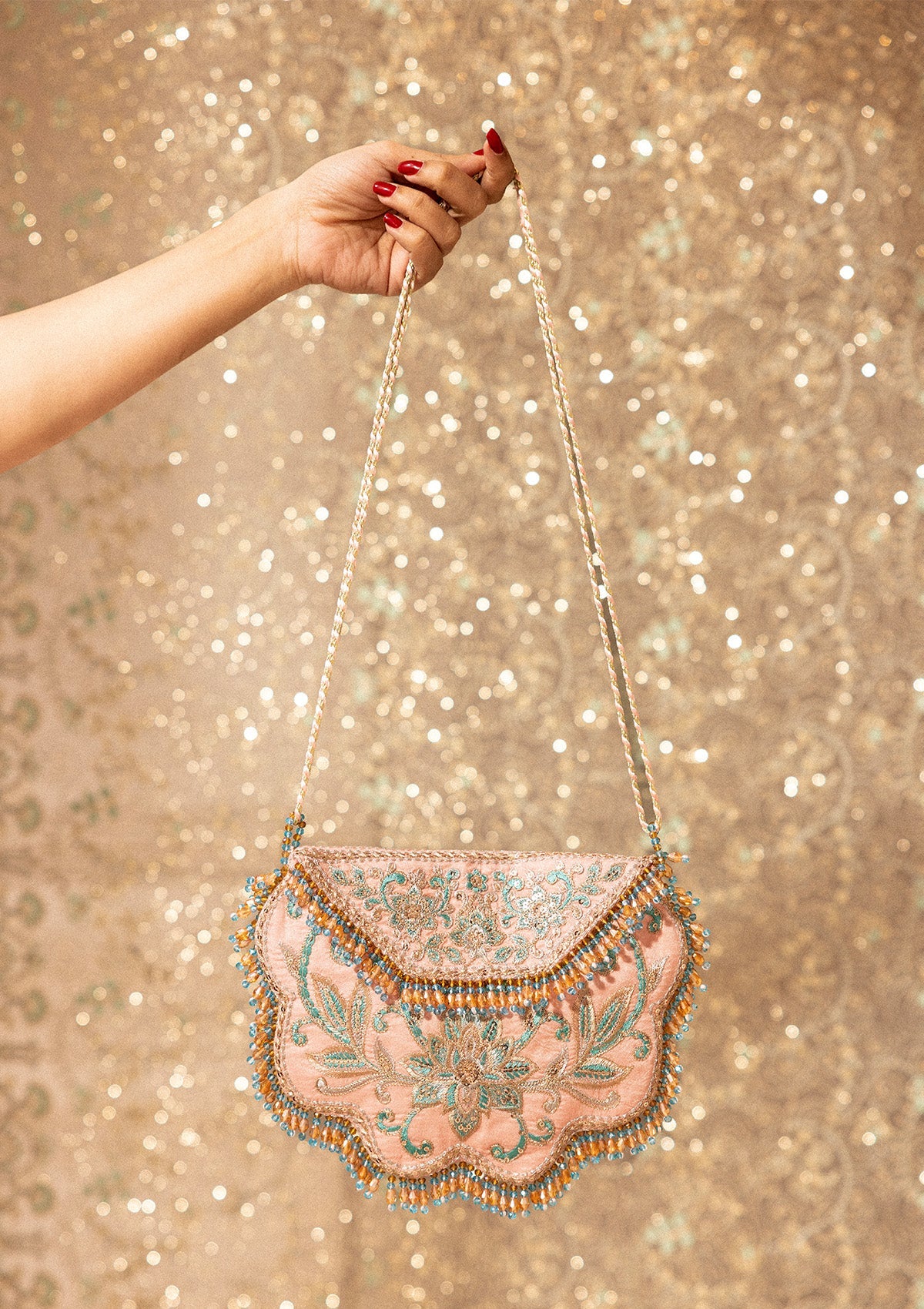 Bag - Light Pink Silk WDA26